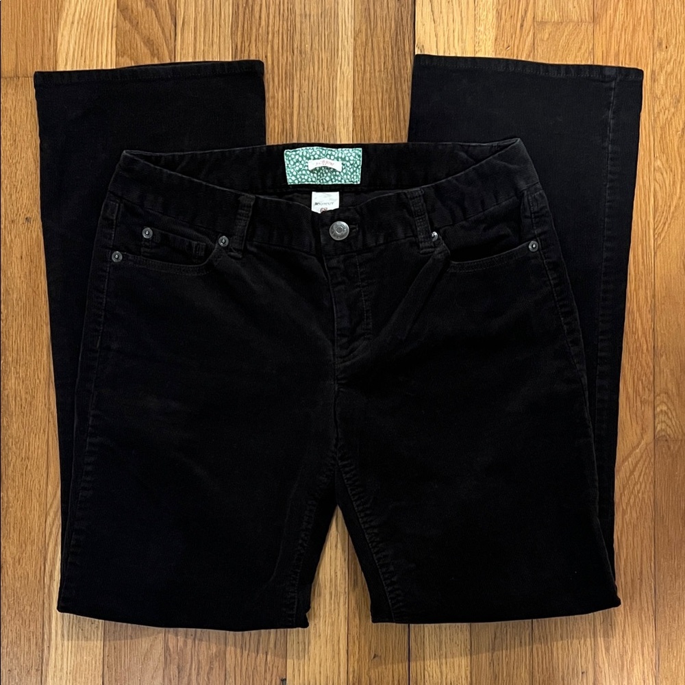 J. Crew black corduroy pants